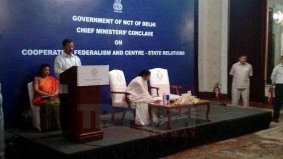 Kejriwal's Flop Conclave : National Media focus on Bengal CM Mamata Banerjee, Delhi CM Kejriwal, media ignores Tripura CM Manik Sarkar